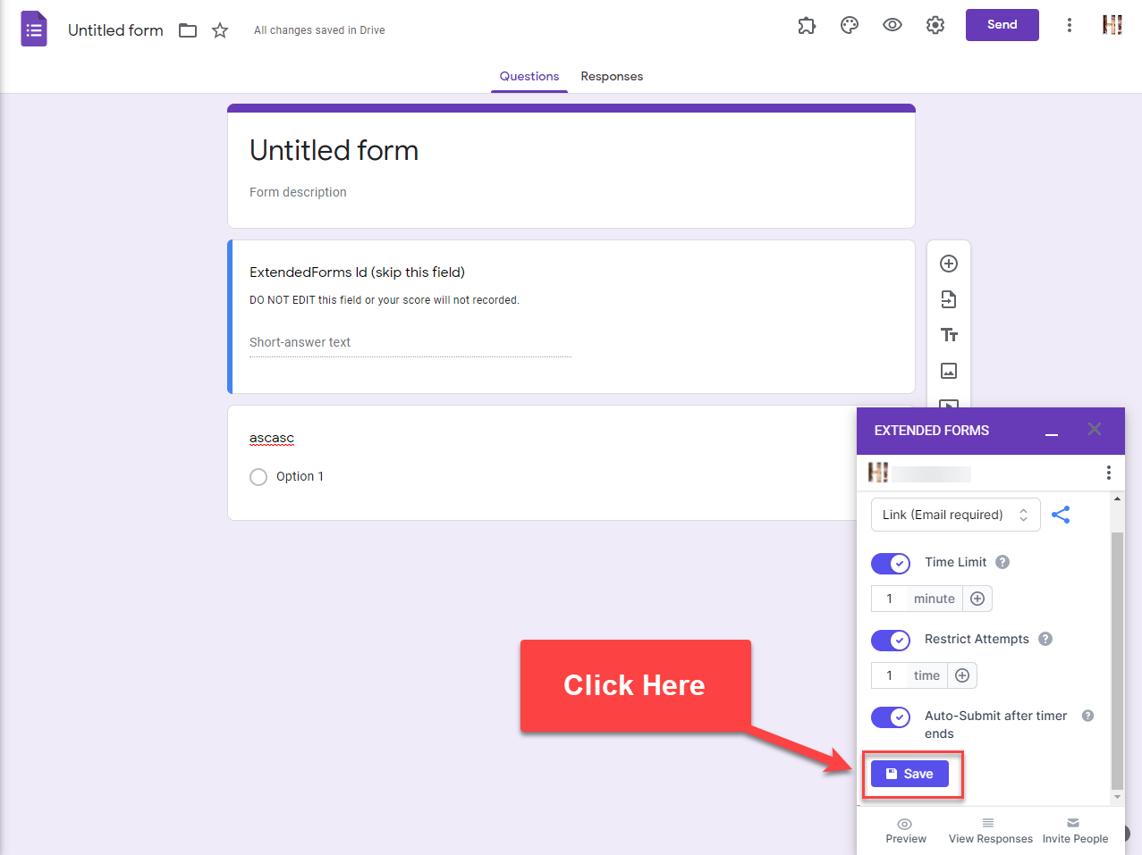 Form Misconfiguration Detected - Solution - ExtendedForms